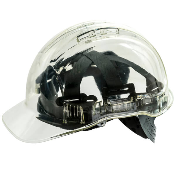CE Construction Safety Helmet with Goggles Visor, High